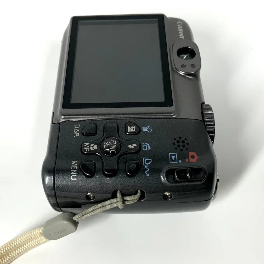 Canon PowerShot A590 IS 8MP Digital Camera 4x Zoom Tested Works Y2K Digicam